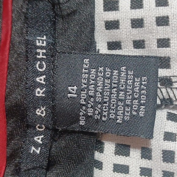Zac & Rachel black n white pants - Picture 9 of 10